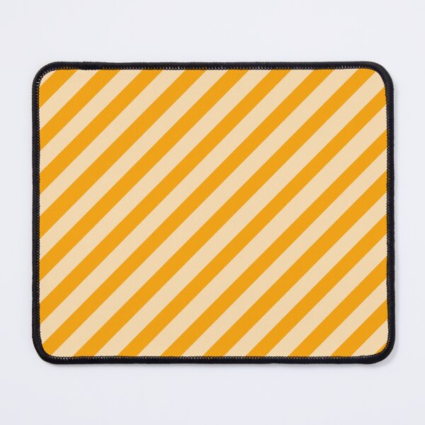 Item preview, Slanted Stripes Orange Honey designed and sold by STUDIO MORE Los Angeles.