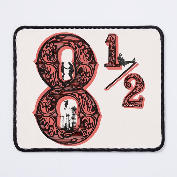 Item preview, Federico Fellini's 8 1/2 | Logo Silhouette designed and sold by theoralcollage.