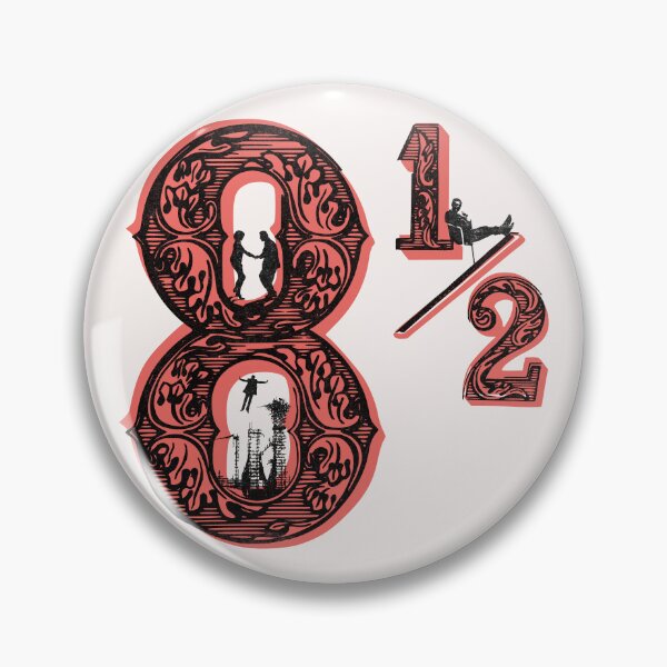 Item preview, Federico Fellini's 8 1/2 | Logo Silhouette designed and sold by theoralcollage.