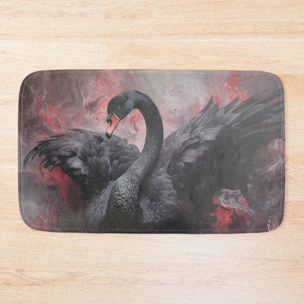 Item preview, Black Swan in Fiery Lake designed and sold by Elisabeth Lucas.