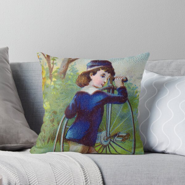 Item preview, 1885 Boy with his Penny Farthing Bicycle designed and sold by historicimage.