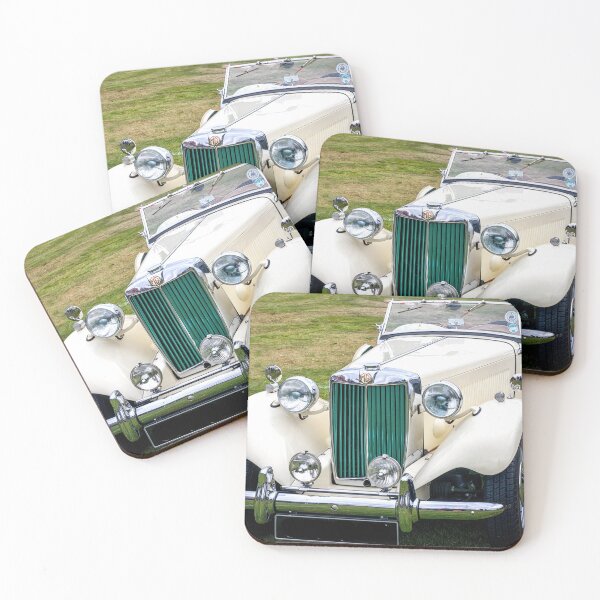 Item preview, White MG TD classic British sports car designed and sold by Kevin Hellon.