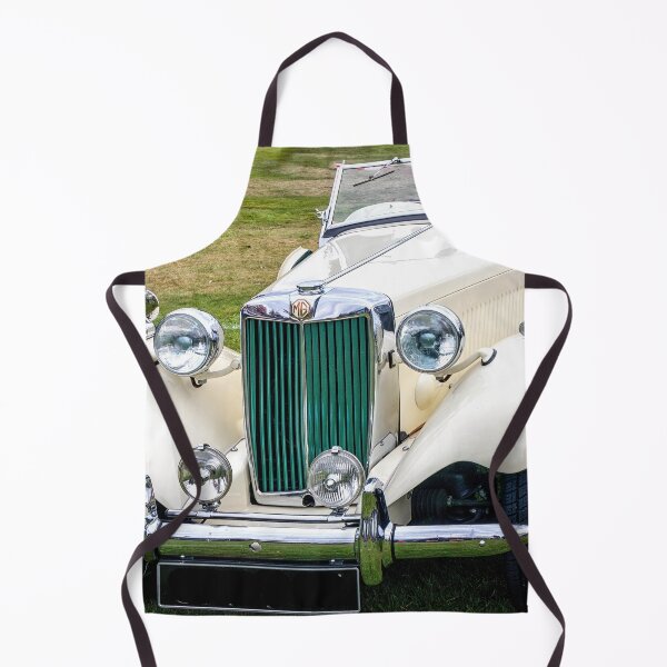 Item preview, White MG TD classic British sports car designed and sold by Kevin Hellon.
