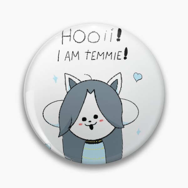 Item preview, Hooii!!! I am Temmie! - Undertale designed and sold by Elly Debortoli.