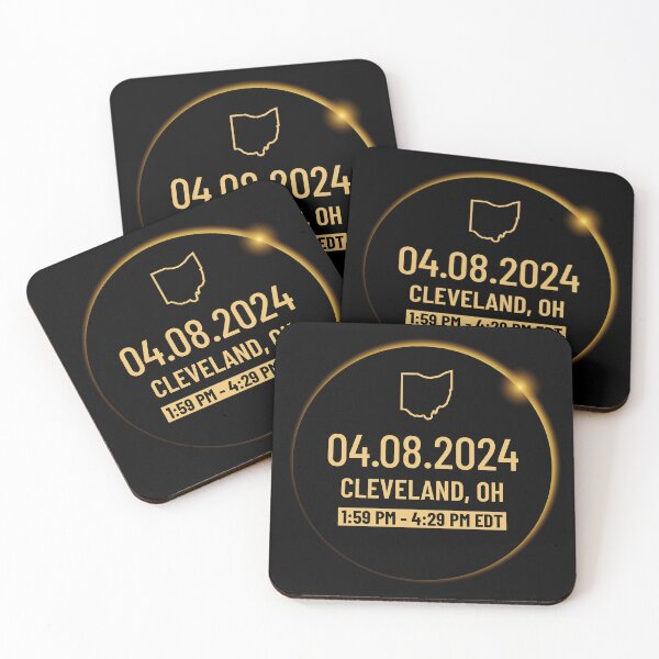 Item preview, Ohio State Cleveland OH USA Totality April 8, 2024 Total Solar Eclipse designed and sold by BunnyPrinceDegn.