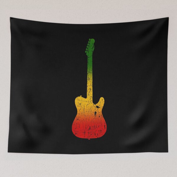 Item preview, Electric Guitar Rasta Reggae designed and sold by Flying Jake.