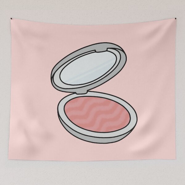 Aperçu de l'œuvre Maquillage Rose Blush Compact créée et vendue par murialbezanson.