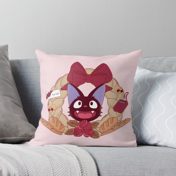 Item preview, kiki's kawaii anime cat black cat designed and sold by Puuk.