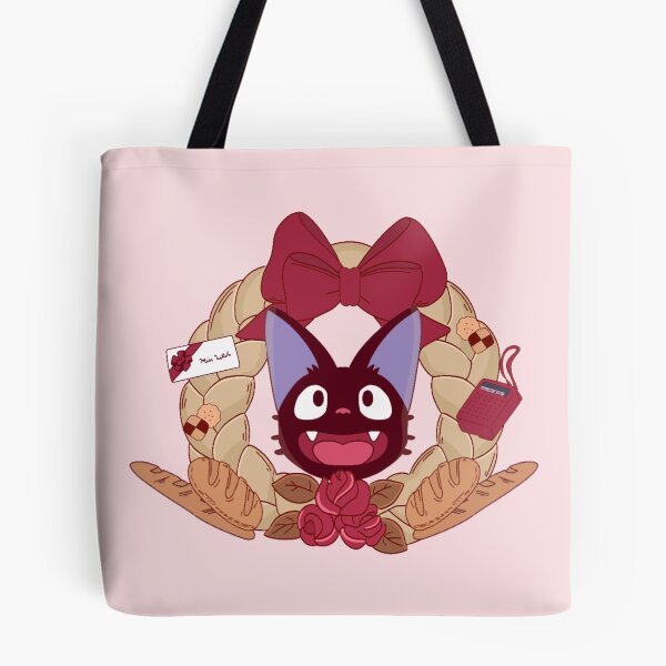 Item preview, kiki's kawaii anime cat black cat designed and sold by Puuk.