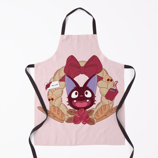 Item preview, kiki's kawaii anime cat black cat designed and sold by Puuk.