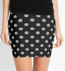 Polka Mond Mond | Muster Kunst Minirock