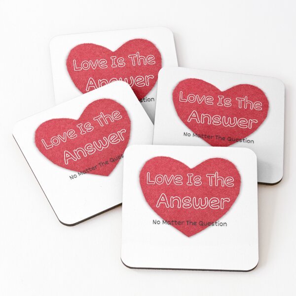 Item preview, Love Is The Answer No Matter The Question designed and sold by TugForkFinds.