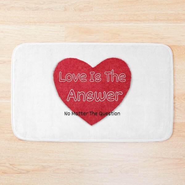 Item preview, Love Is The Answer No Matter The Question designed and sold by TugForkFinds.
