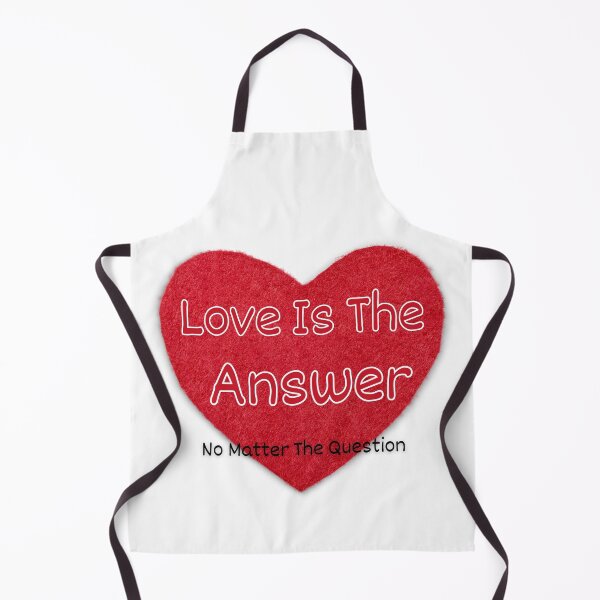 Item preview, Love Is The Answer No Matter The Question designed and sold by TugForkFinds.