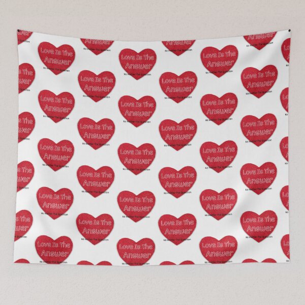 Item preview, Love Is The Answer No Matter The Question designed and sold by TugForkFinds.