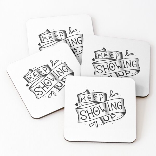 Item preview, Flash Tattoo of KEEP Showing up! designed and sold by jazzydevil.