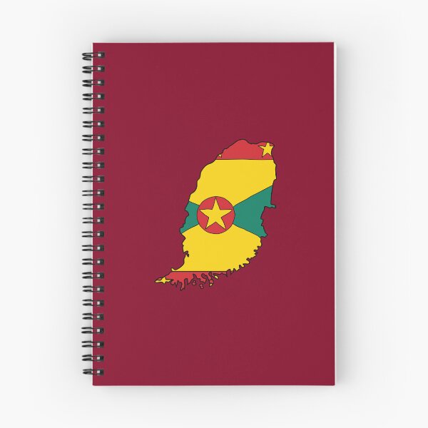 Item preview, Grenada country shape flag designed and sold by Rachael Taylor.
