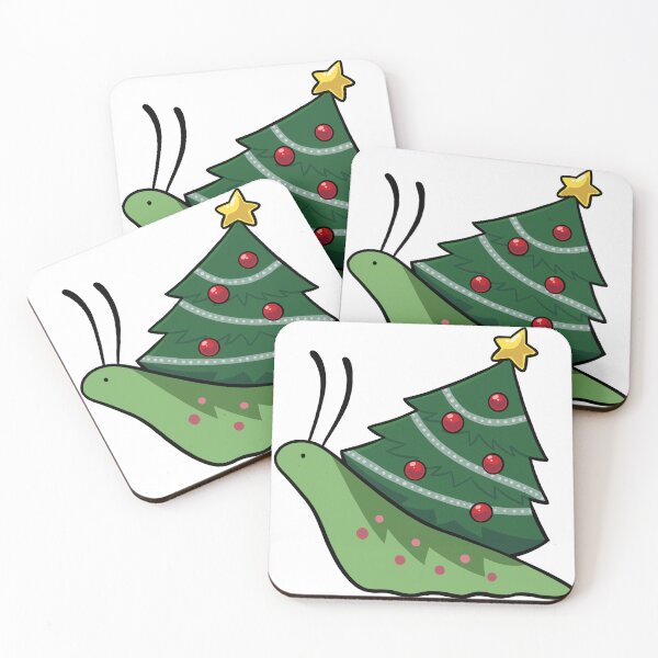 Item preview, Holiday Snail Tree designed and sold by DinoDoggie.