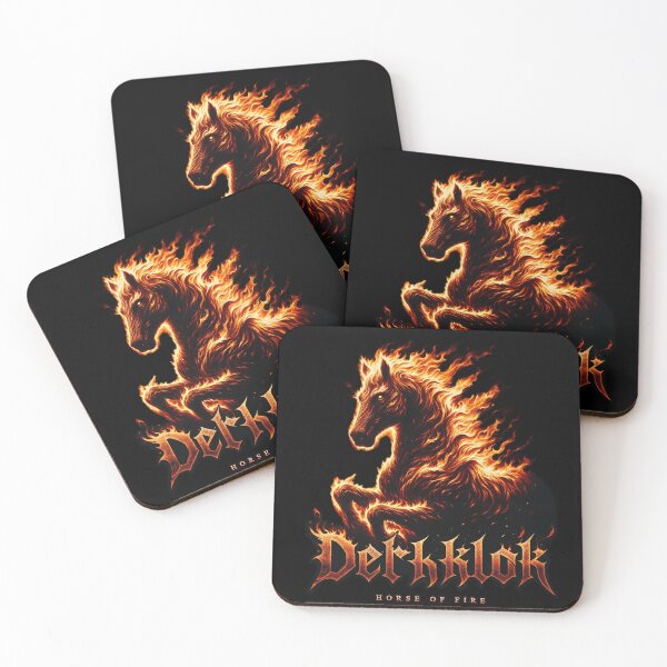 Item preview, Dethklok Horse of Fire designed and sold by Melodic Metal.