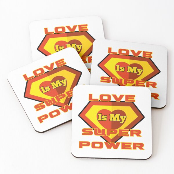 Item preview, Love Is My Super Power designed and sold by TugForkFinds.