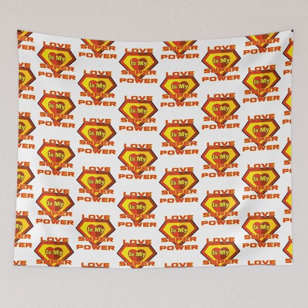 Item preview, Love Is My Super Power designed and sold by TugForkFinds.