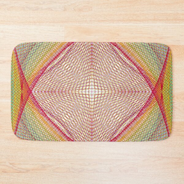 Item preview, Rectangular Pattern #4 Morph C Back [12345-RYGCBP-WB] designed and sold by LottMultimedia.