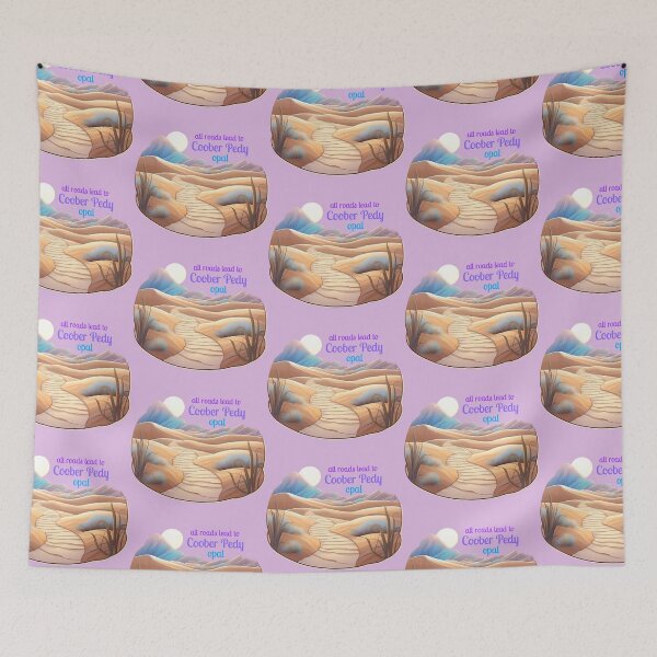 Item preview, Coober Pedy road trip designed and sold by WildLadyWood.