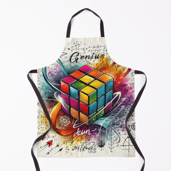 Item preview, Rubik's Cube Conundrum Art designed and sold by inkArtistryfine.