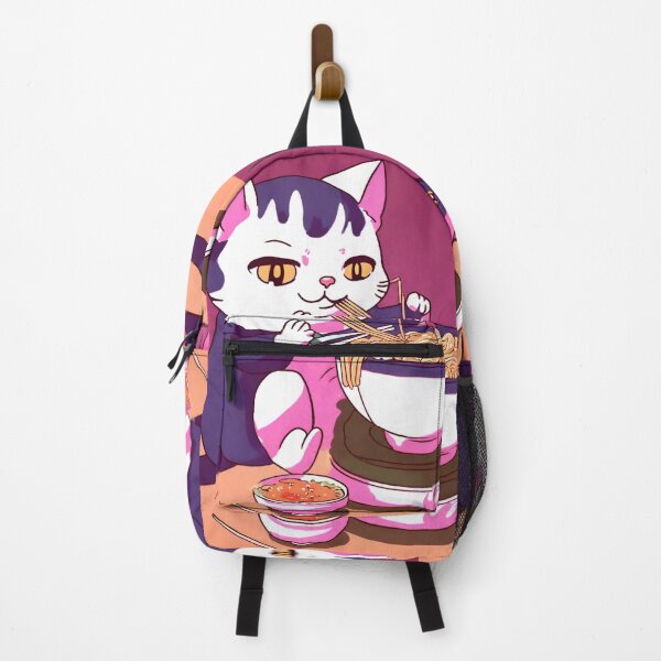 Artikelvorschau, Kawaii-Katze, die Ramen isst entworfen und verkauft von Quacktails.