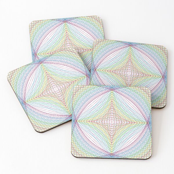 Item preview, Rectangular Pattern #4 Morph C Back [13296-RYGCBP-WB] designed and sold by LottMultimedia.