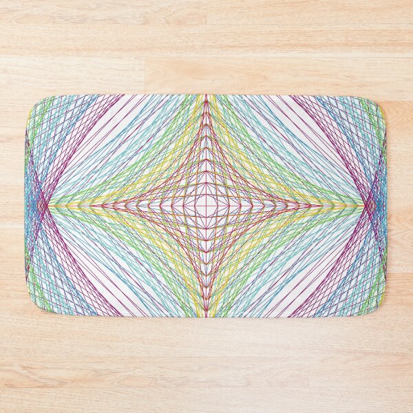 Item preview, Rectangular Pattern #4 Morph C Back [13296-RYGCBP-WB] designed and sold by LottMultimedia.