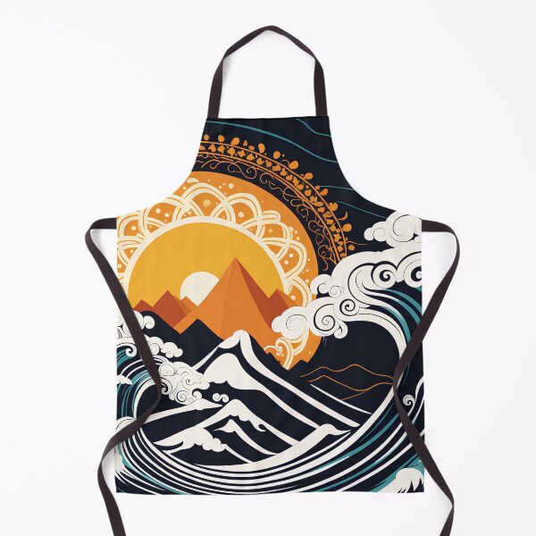 Item preview, Sun, Moon, Mountain, Sea, Wind and Life in Universe, illustration designed and sold by boyangyang.