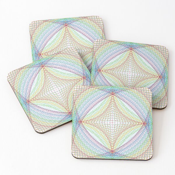 Item preview, Rectangular Pattern #4 Morph C Back [13396-RYGCBP-WB] designed and sold by LottMultimedia.