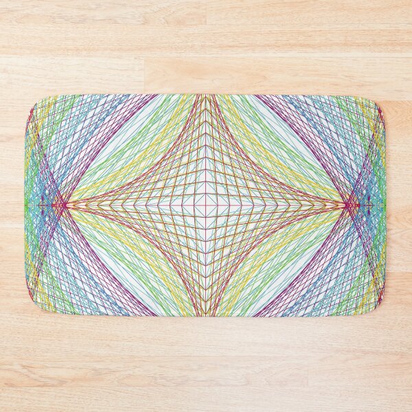 Item preview, Rectangular Pattern #4 Morph C Back [13396-RYGCBP-WB] designed and sold by LottMultimedia.