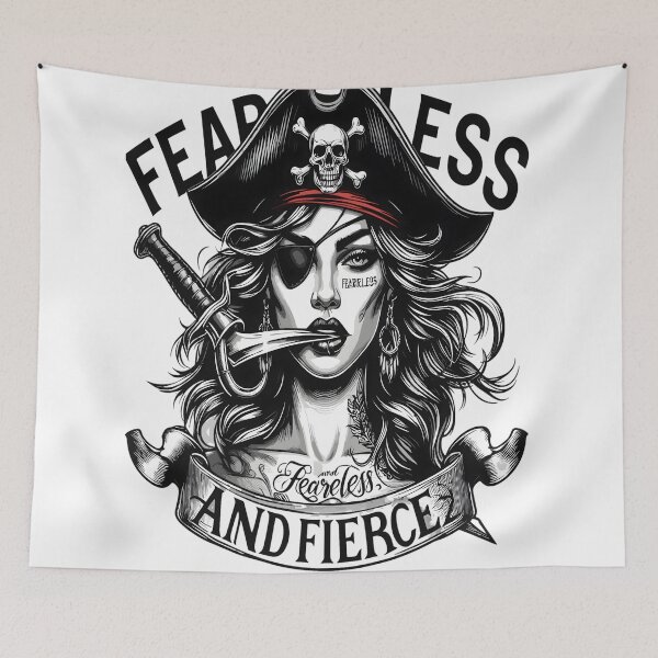 Item preview, Fearless Daughter of The Pirate King designed and sold by KitonicTees.