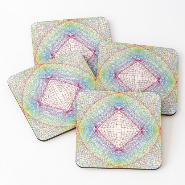 Item preview, Rectangular Pattern #4 Morph C Back [13596-RYGCBP-WB] designed and sold by LottMultimedia.