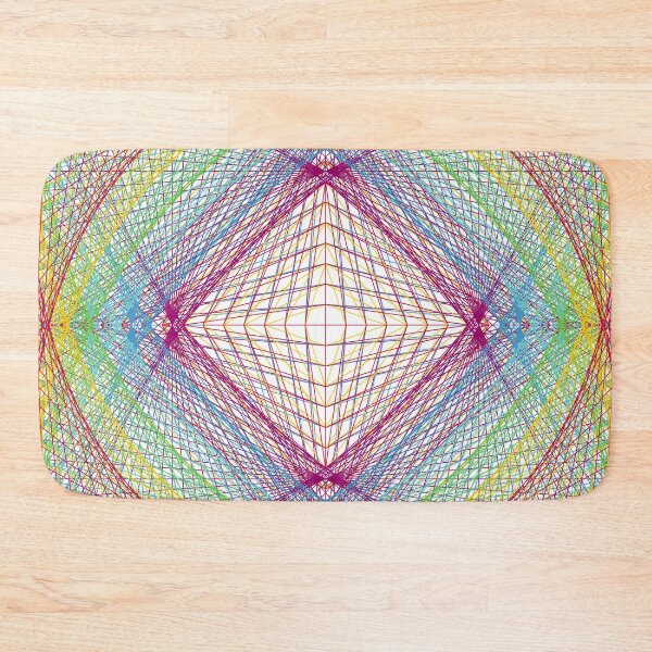 Item preview, Rectangular Pattern #4 Morph C Back [13596-RYGCBP-WB] designed and sold by LottMultimedia.