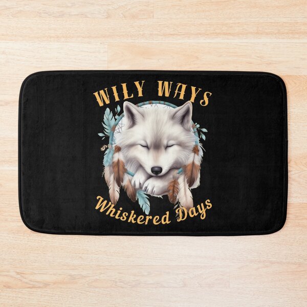 Item preview, Wily Ways, Whiskered Days. fox lover designed and sold by FoxVibes.