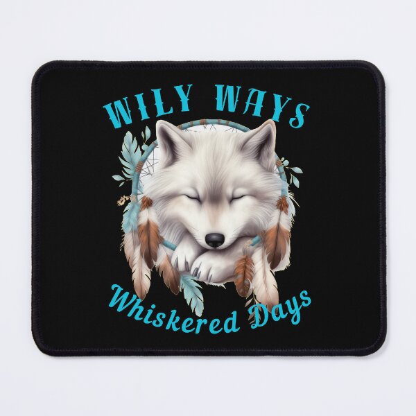 Item preview, Wily Ways, Whiskered Days. fox face designed and sold by FoxVibes.