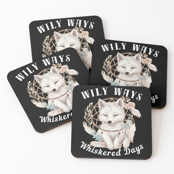 Item preview, Wily Ways, Whiskered Days. fox quote designed and sold by FoxVibes.