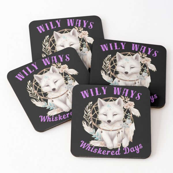 Item preview, Wily Ways, Whiskered Days. fox boho designed and sold by FoxVibes.