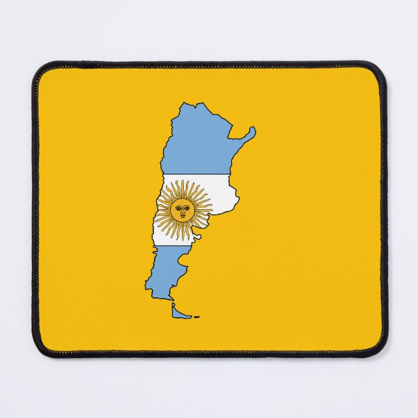 Item preview, Argentina country shape flag designed and sold by Rachael Taylor.