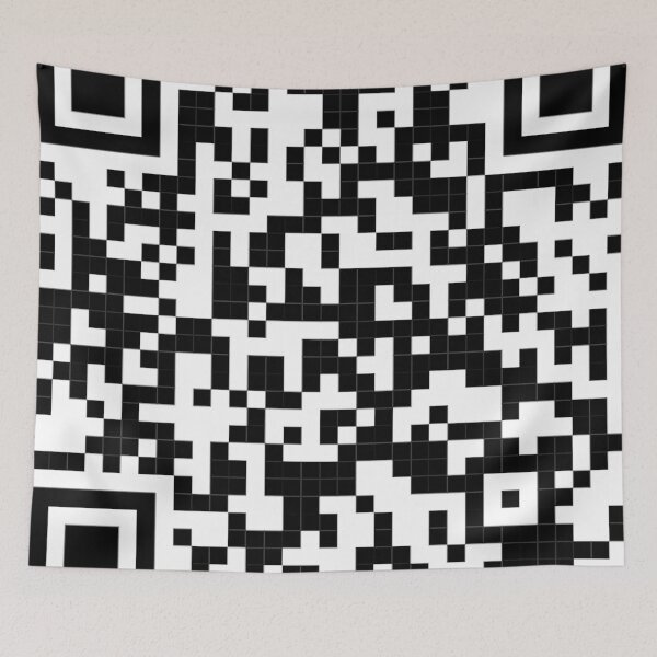 Item preview, Rick Roll QR code designed and sold by Slow-snail9.