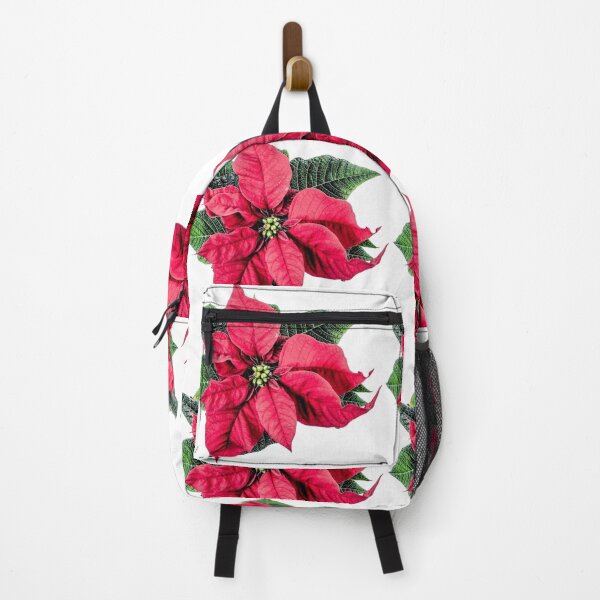 Item preview, FESTIVE RED POINSETTIA COLORFUL designed and sold by Sanny88.