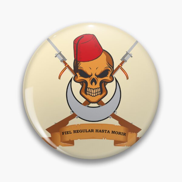 Item preview, Regular, shield with skull and motto designed and sold by okmultimedia.