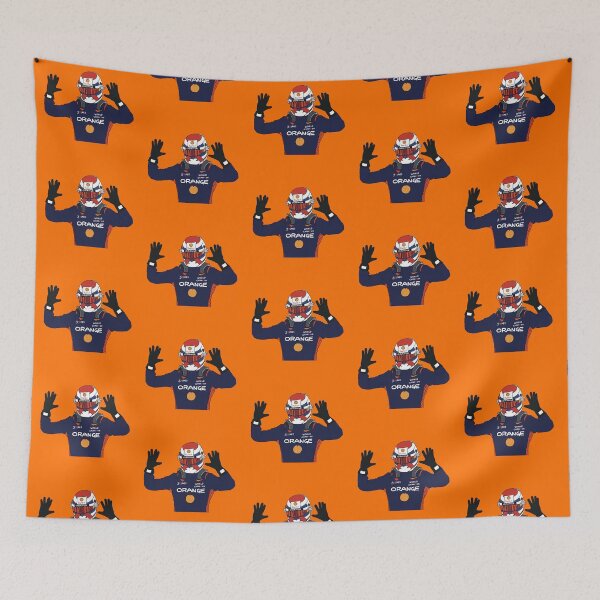 Item preview, F1 Driver Max Verstappen Celebrates His 10 Consecutive wins designed and sold by PoleToWin.