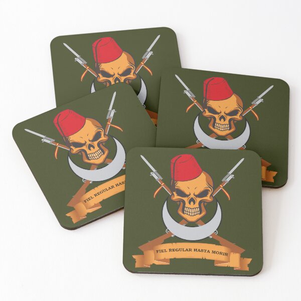 Item preview, Regular, shield with skull and motto designed and sold by okmultimedia.