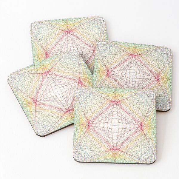 Item preview, Rectangular Pattern #4 Morph C Back [14878-RYGCBP-WB] designed and sold by LottMultimedia.