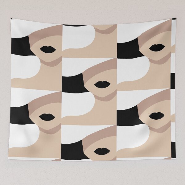 Item preview,  Bicolor Woman With Hat designed and sold by briestudio.