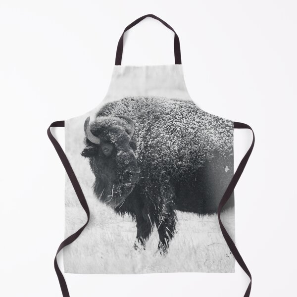 Item preview, American Bison Black And White Photo designed and sold by TheAnimalZ00.